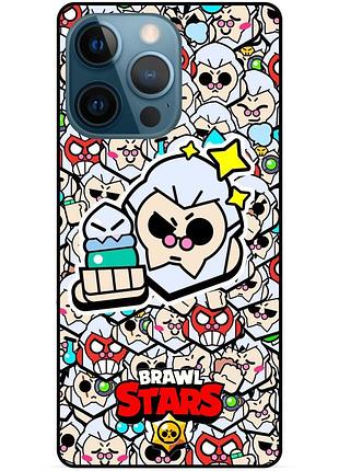 Чехол с героем байрон бравл старс brawl stars для xiaomi samsung motorola nokia iphone zte oppo realme байрон 3
