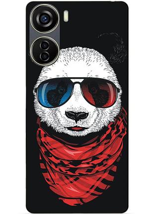 Силіконовий чохол бампер для zte blade v40 design з малюнком панда