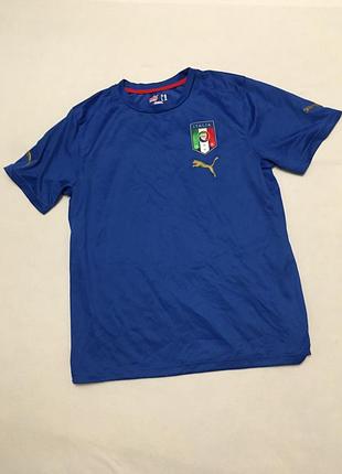 Футбольная футболка puma italia оригинальная спортивная сборной италии