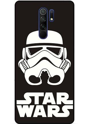 Силиконовый бампер чехол для xiaomi redmi note 8 pro с рисунком звездные войны star wars звездные войны