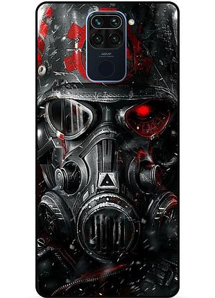 Силіконовий бампер чохол для xiaomi redmi note 9 з малюнком stalker сталкер