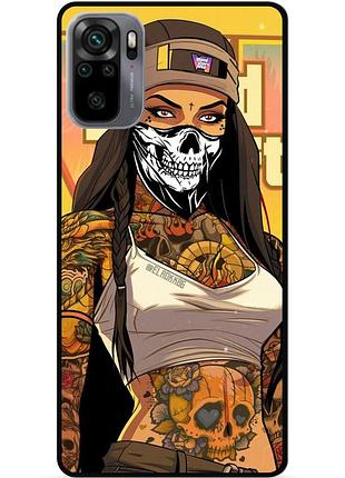 Чехол силиконовый бампер для xiaomi redmi note 10s gta гта