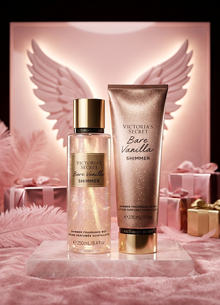 Bare vanilla victoria's secret парфюмированный спрей и лосьон