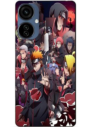 Силиконовый чехол бампер для oppo a3x с рисунком наруто naruto аниме
