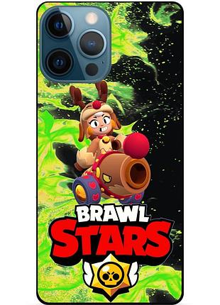 Силиконовый чехол с героем бравл старс brawl stars для xiaomi samsung motorola iphone zte oppo realme nokia бонни 5