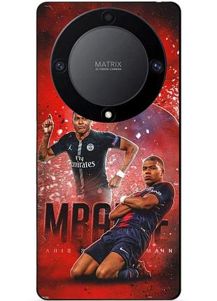Чехол силиконовый бампер для huawei honor magic 6 lite с рисунком мбаппе psg mbappe