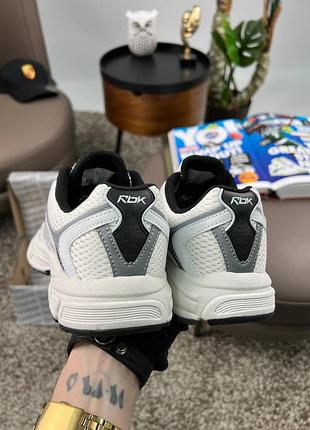 Reebok premier trinity kfs white grey 2