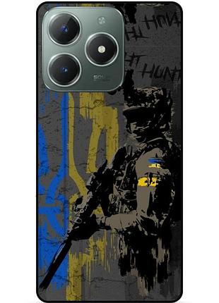 Силіконовий чохол бампер для infinix smart 8 plus (x6526) з малюнком зсу украина night hunter