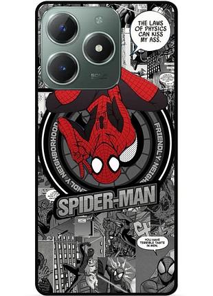 Силіконовий чохол бампер для infinix smart 8 plus (x6526) з картинкою людина-павук spider man