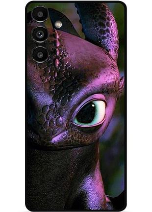 Силіконовий чохол бампер для samsung s21 plus з малюнком как приручить дракона