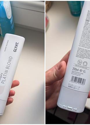 Glynt mangala colour treatment у відтінку platin blond тонуюча маска