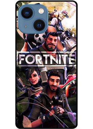 Силіконовий чохол бампер для iphone 13 mini з картинкою фортнайт fortnite