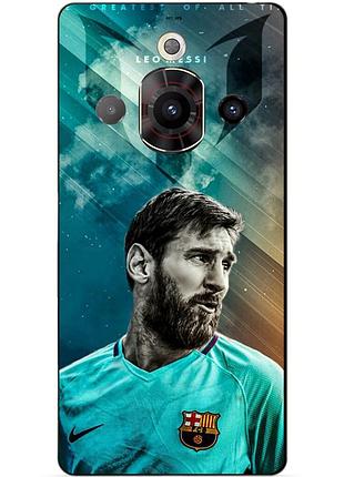 Силіконовий чохол бампер для zte nubia focus pro з малюнком leo messi мессі