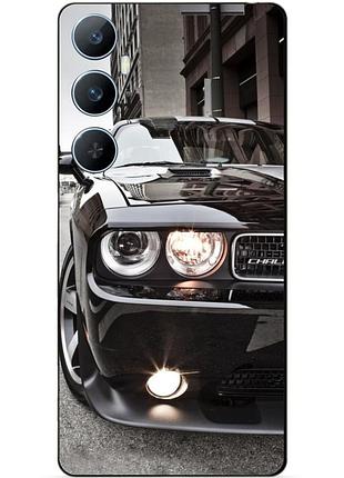 Силіконовий чохол бампер для realme c65 з малюнком dodge додж машина авто