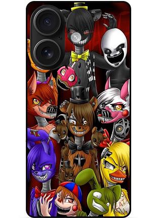 Силіконовий бампер чохол для iphone 16 з малюнком freddy фредді аніматроніки