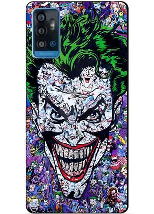 Силіконовий чохол бампер для zte blade a71 з малюнком джокер joker