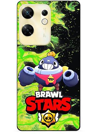 Чехол силиконовый бампер для infinix zero 30 4g с героем бравл тик