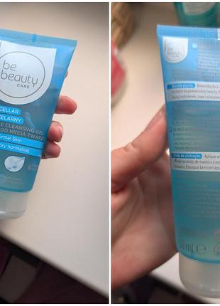 Мицеллярный гель для умывания лица be beauty care объемом 150 мл, предназначенный для нормальной кожи