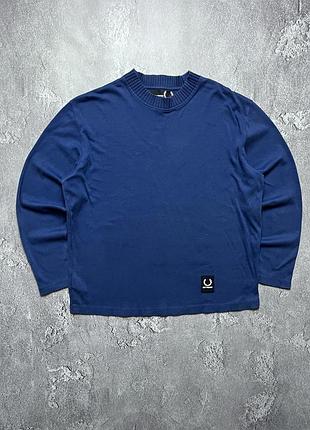 Vintage винтажный свитшот fred perry x raf simons фред перри х раф симонс big logo y2k size l размер л