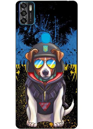 Силіконовий чохол бампер для zte blade a7s з малюнком пес патрон