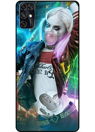 Силіконовий бампер чохол для zte blade v2020 smart з малюнком harley quinn харлі квінн joker