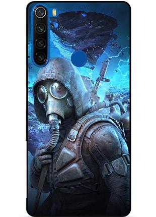 Силиконовый чехол бампер для xiaomi redmi note 8t stalker сталкер