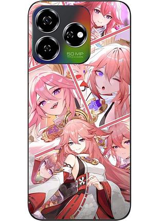 Силиконовый чехол аниме наруто naruto для xiaomi samsung motorola nokia iphone zte oppo realme tecno vivo яэ мико 2