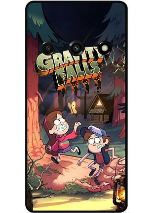 Силиконовый бампер чехол для samsung j3 j320 с рисунком gravity falls гравити фолз