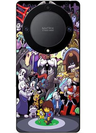 Силіконовий чохол бампер для huawei honor magic 6 lite з малюнком undertale андертейл