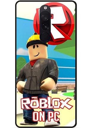 Силіконовий чохол бампер для xiaomi mi 9t / mi 9t pro з картинкою роблокс roblox