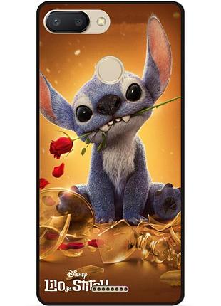 Силіконовий бампер чохол для xiaomi redmi 6 стіч stitch
