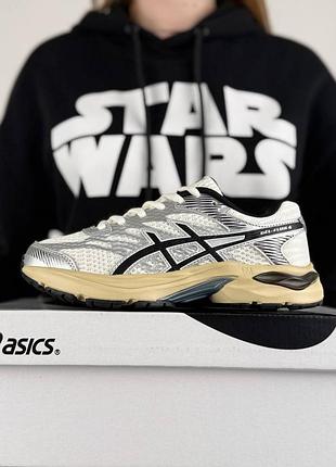 Жіночі кросівки asics gel-flux 4 white silver beige