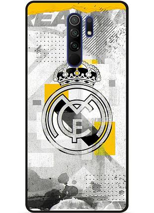 Силіконовий чохол бампер для xiaomi redmi note 8 pro з малюнком real madrid реал мадрид