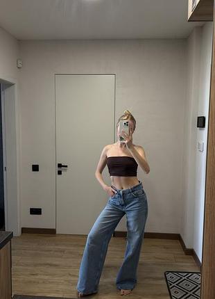 Джинси zara блакитні