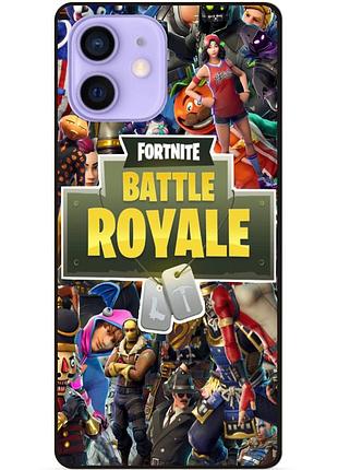 Силіконовий чохол бампер для iphone 12 mini гра fortnite фортнайт