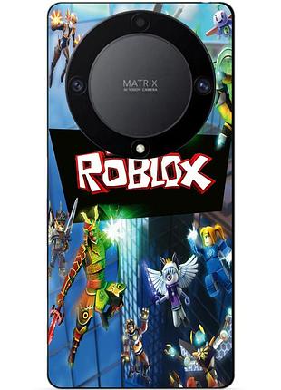 Силіконовий чохол бампер для huawei honor magic 6 lite з картинкою roblox роблокс