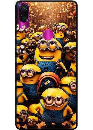 Силиконовый бампер чехол для huawei honor 8x с картинкой minion миньоны