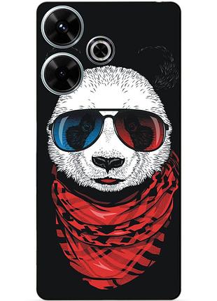 Силіконовий чохол бампер для infinix hot 30 (x6831) з малюнком панда