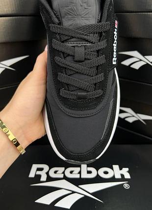 Reebok classic black white 2