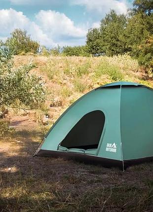 Намет skif outdoor adventure i 200x200 см green