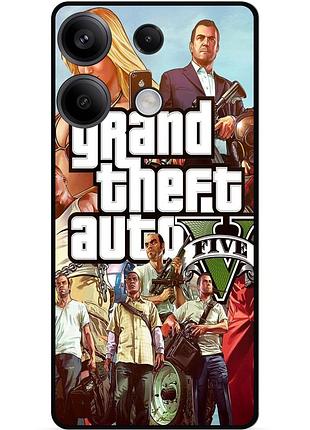Силіконовий бампер чохол для infinix smart 7 hd з малюнком gta гта