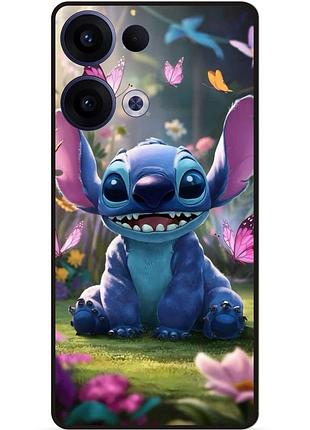 Силіконовий бампер чохол для oppo reno 13 стіч stitch