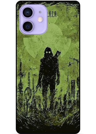 Силіконовий бампер чохол для iphone 11 з малюнком stalker сталкер