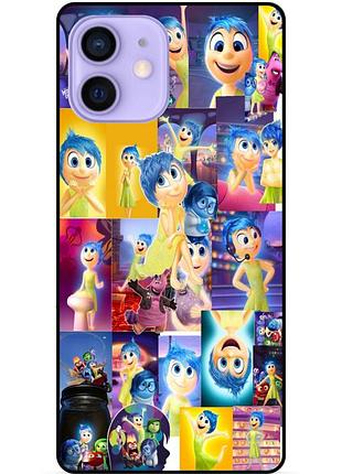 Силіконовий чохол бампер для iphone 12 mini з малюнком головоломка