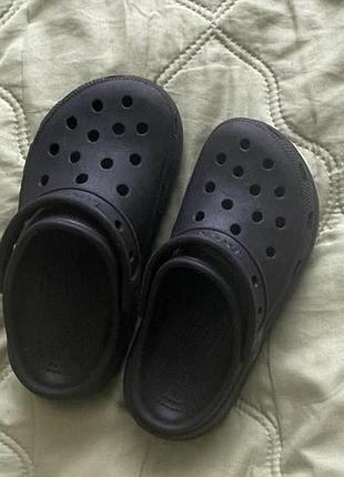 Оригінальні шльопанці сабо крокс crocs крокси