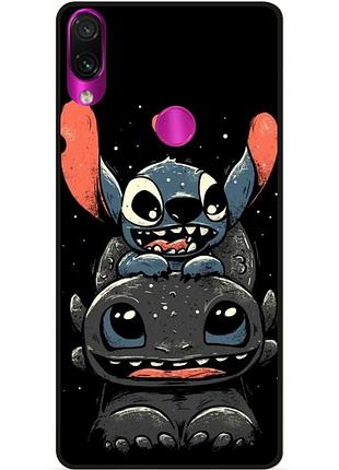 Силіконовий бампер чохол для huawei p30 lite з малюнком stitch стіч