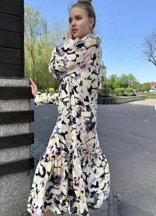 Сукня міді вільного крою від h&m