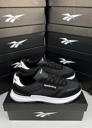 Reebok classic black white 7