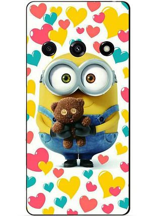 Силіконовий чохол бампер для xiaomi redmi a3 з малюнком міньйон боб minion