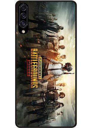 Силіконовий чохол бампер для samsung a10s з малюнком пабг pubg